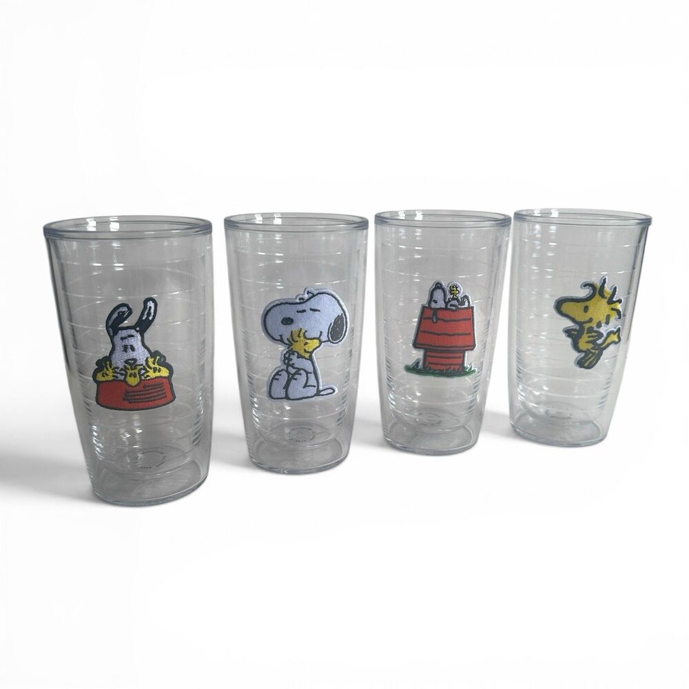 Tervis Peanuts - Best Buddies Collection 16oz Classic Tumbler 4-Pack Set Snoopy - Picture 6 of 11